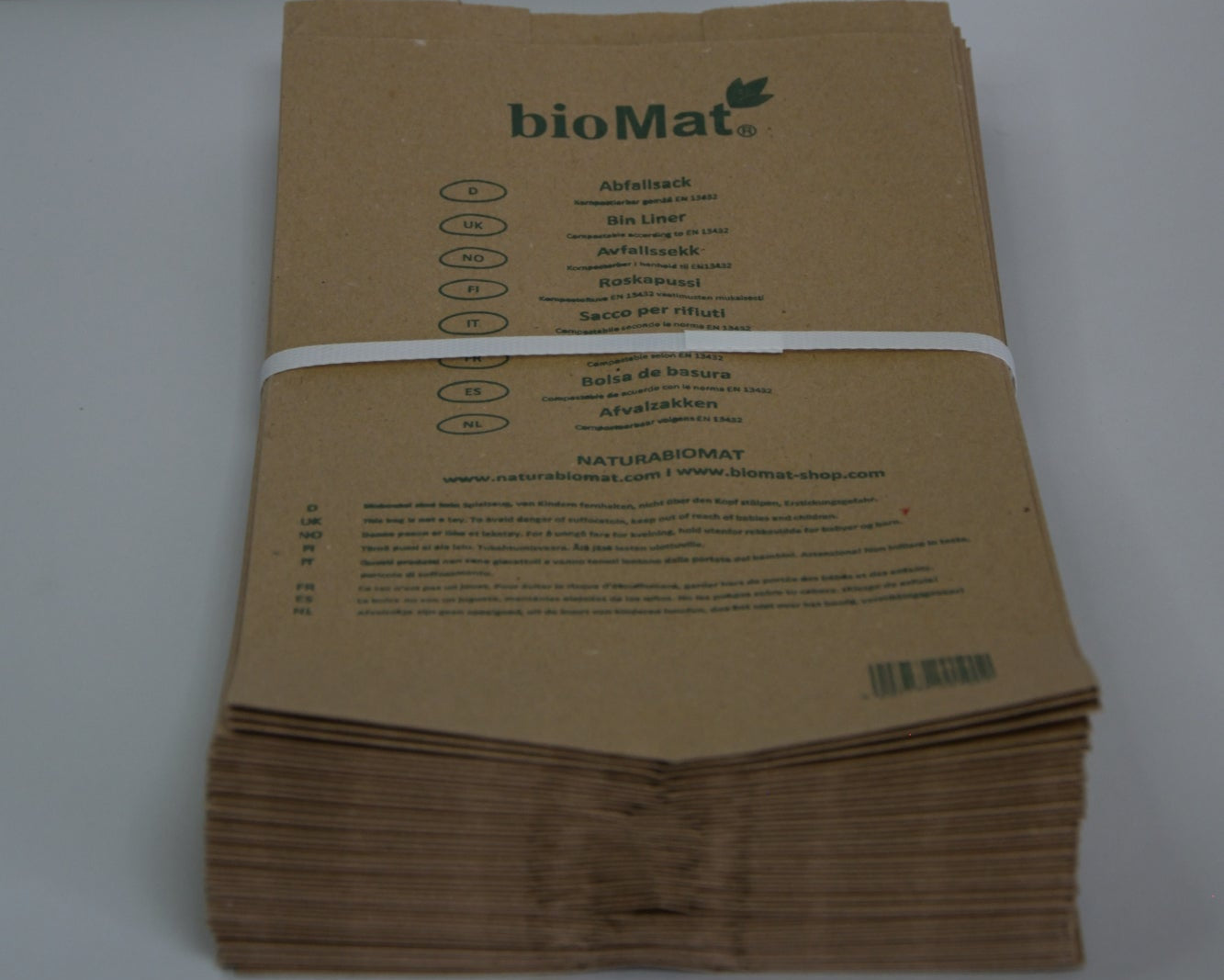 10L - Papirnate vreće za biootpad otporne na vlagu (1 paket)