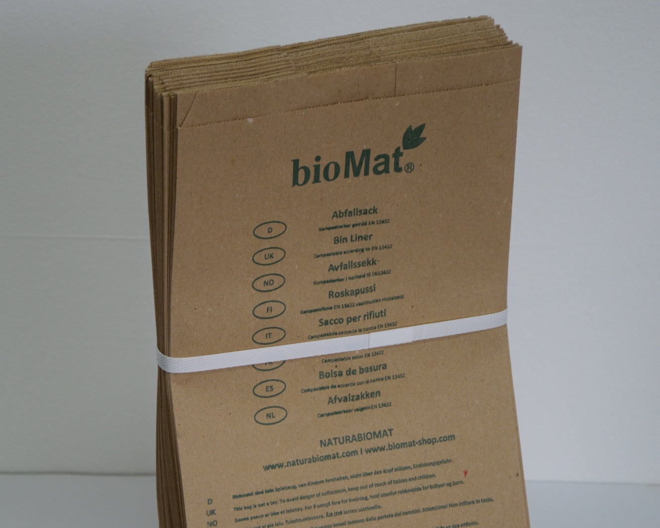 10L - Papirnate vreće za biootpad otporne na vlagu (1 paket)
