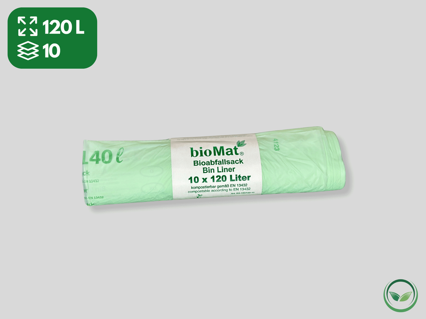 120L - Biorazgradive vreće za smeće (1 rola)