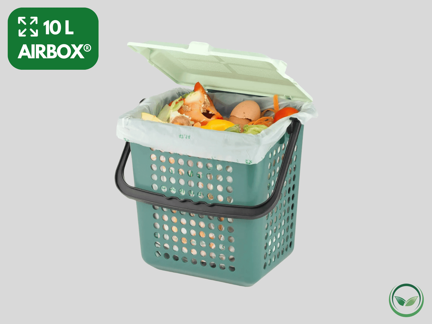 BIOMAT® AirBox® kanta za biootpad s poklopcem