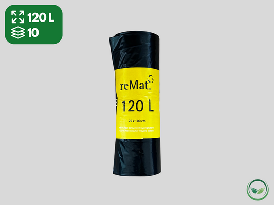 PCR Vreće za Smeće - 120 litara - 10/1