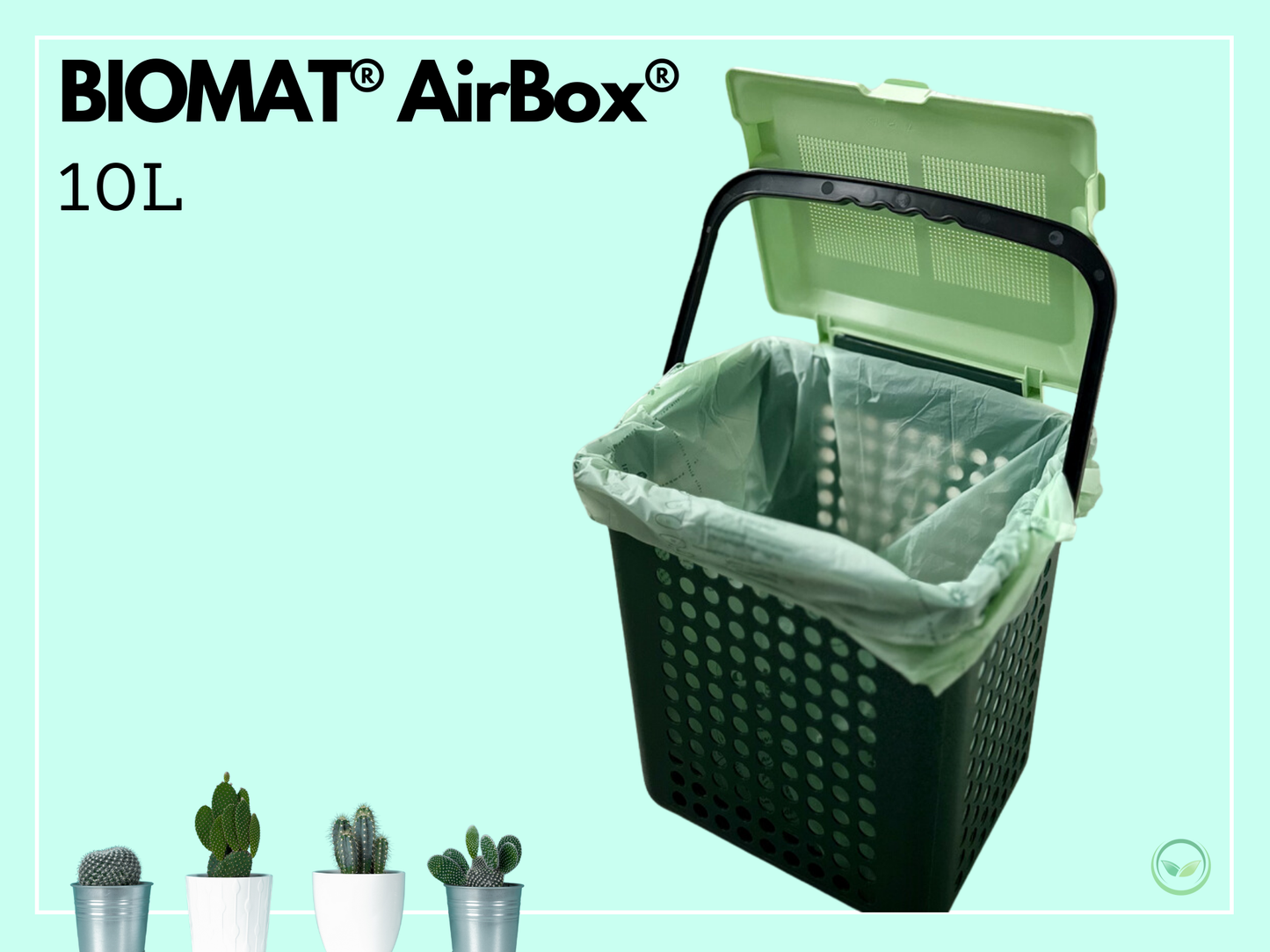 BIOMAT® AirBox® kanta za biootpad s poklopcem