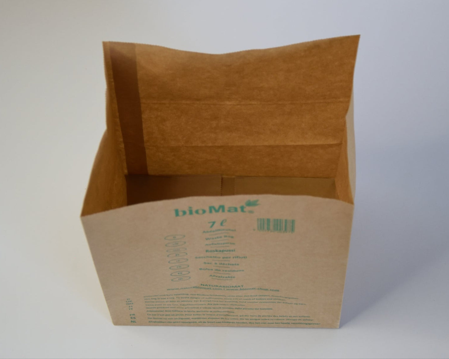 7L - Papirnate vreće za biootpad otporne na vlagu (1 paket)