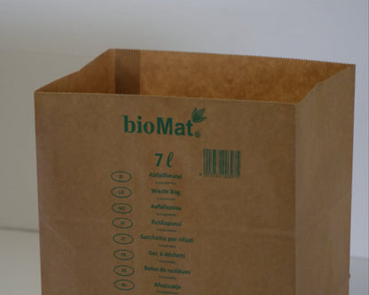 7L - Papirnate vreće za biootpad otporne na vlagu (1 paket)