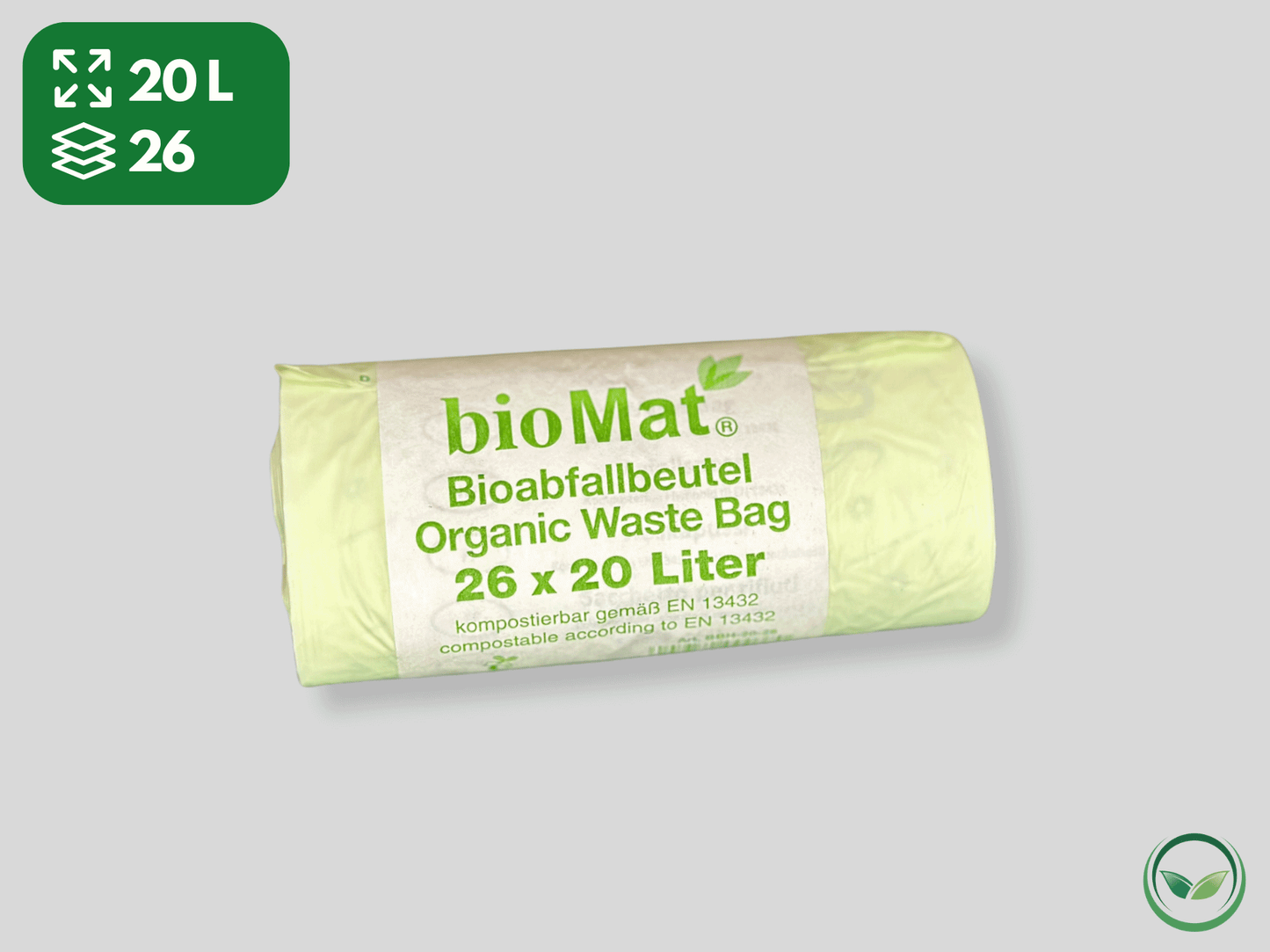 20L - Biorazgradive vrećice za smeće (1 rola)