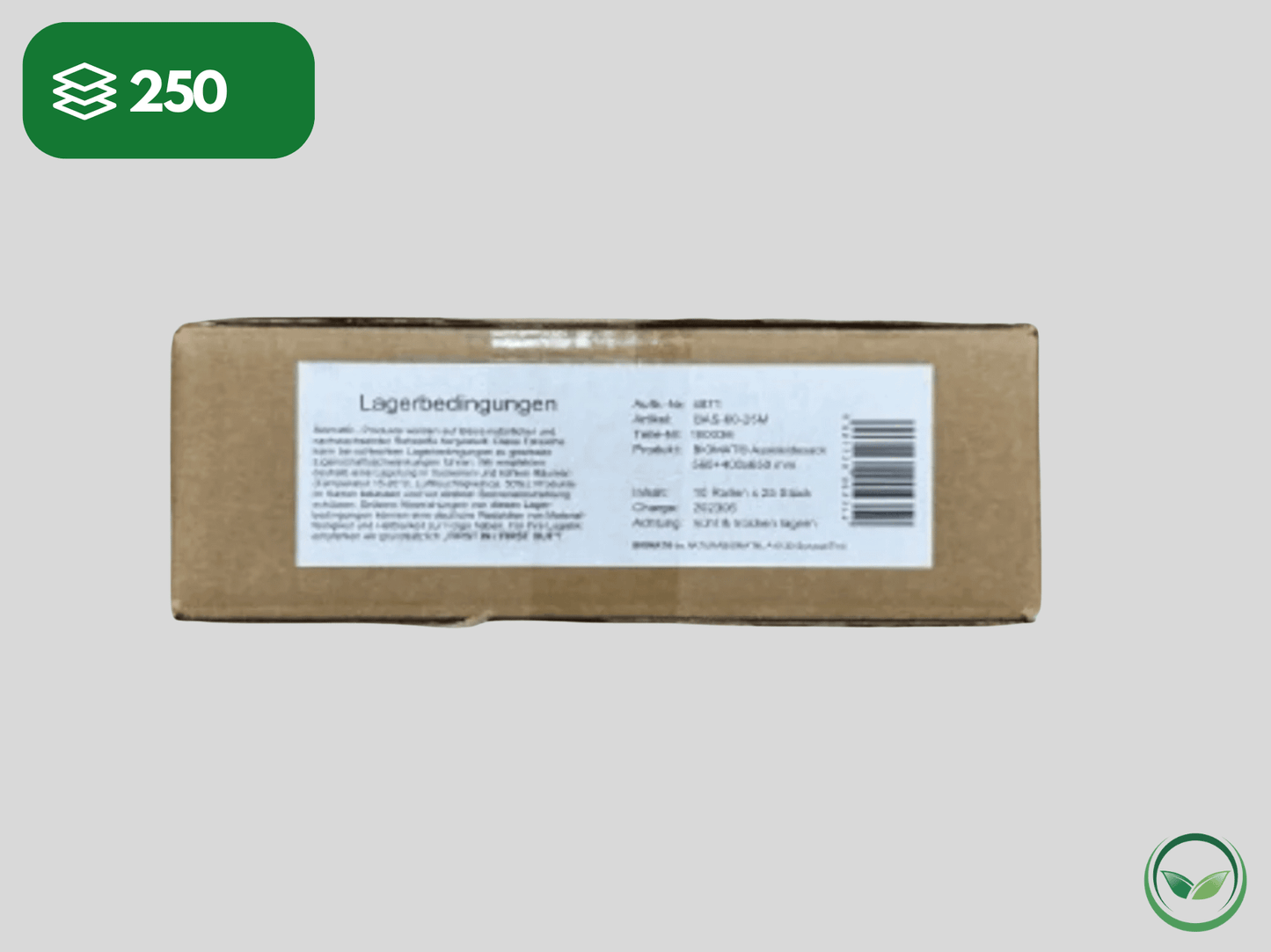 Biorazgradive vrećice za pakiranje ili transport (1 kutija)